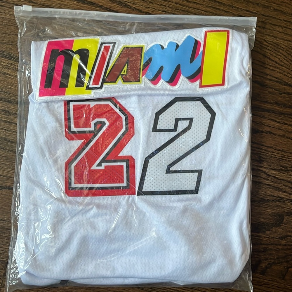 Brand new Miami heat butler jersey